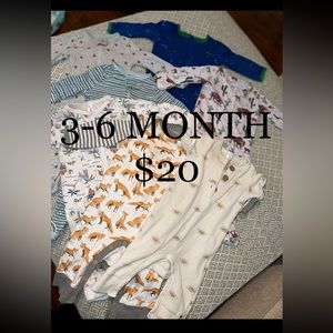 3 - 6 MONTH Lot